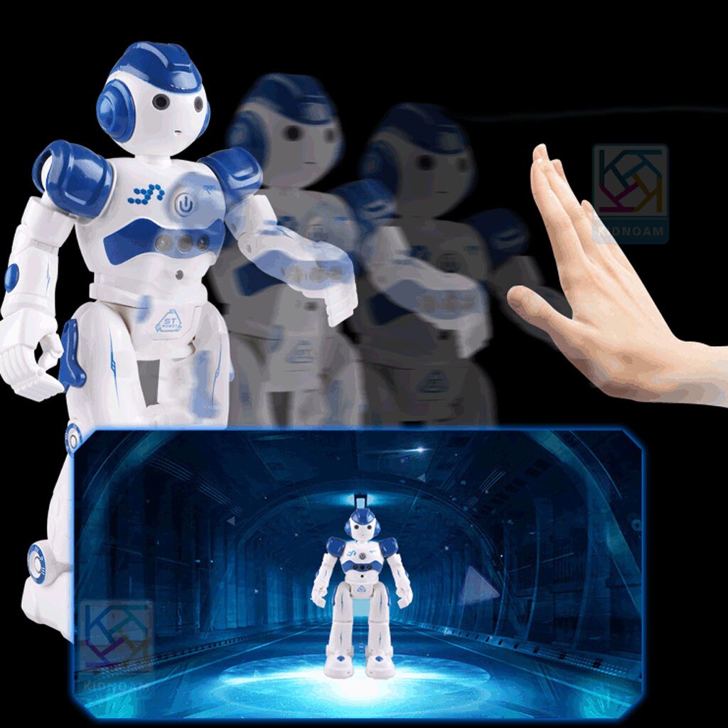 Robot intelligente ricarica USB multifunzione giocattolo per bambini danza telecomando sensore di gesto giocattolo regali di compleanno per bambini