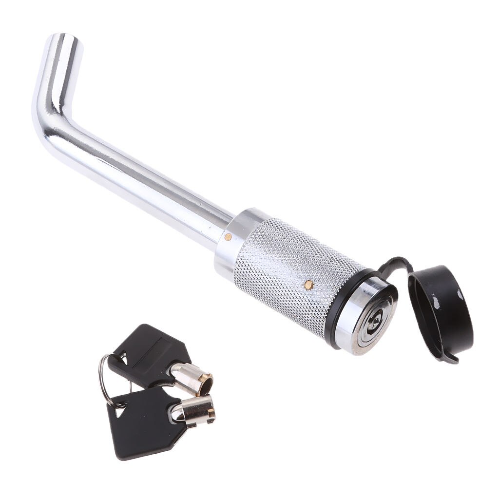 Heavy Duty Trailer Hitch Lock, 5/8'' Trailer Hitch Locking Pin Set, Receiver Hitch Lock with Keys