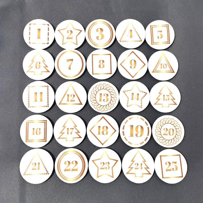 Nengdou 24 Stks/set Kerst Badge Broche Diy Accessoires Voor Kleding Hoed Rugzak Kerstboom Decoratie Kawaii Pins
