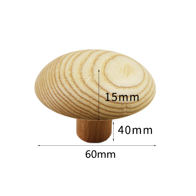 Walnoot Ronde Vorm Kleerhanger Muur Gemonteerde Kapstok Decoratieve Sleutelhouder Hoed Sjaal Handtas Opslag Hanger Badkamer Rack: B-M