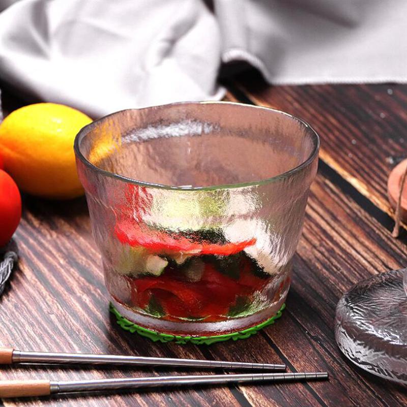 Tjockna genomskinligt glas inlagd burk korea inlagd flaska kål lagring kimchi kruka behållare hushållsförvaring burkar