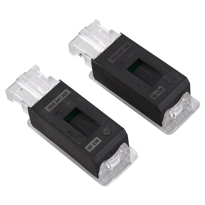 2Pcs Car Interior LED Footwell Light with Wiring Harness For PASSAT B8 Golf 7 MK7 Tiguan 5GG947409