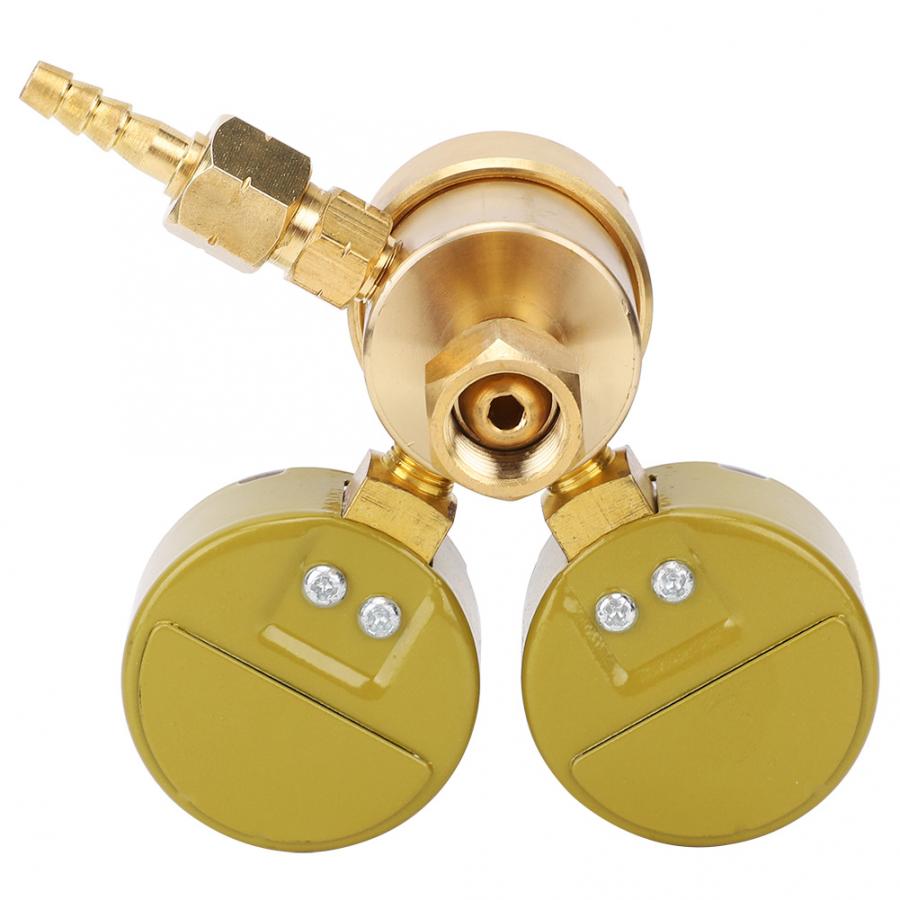 GA200 Acetylene Regulator Gauge Female Thread for Commercial Industrial Use Regulator Gauge Pressure Reducer