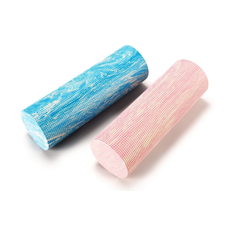 Yoga Block & Pilates Foam Roller - EVA Foam - Muscle Tissue Massage - Fitness Gym Workout Cushion