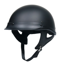 Retro En Vintage Half Open Gezicht Dot Goedgekeurd Motorhelm Voor Man En Vrouw