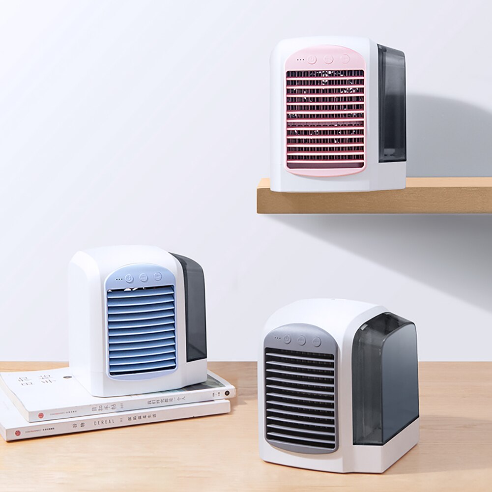 Draagbare Mini Airco Usb Mute Office Home Koelventilator Koeler Luchtbevochtiger