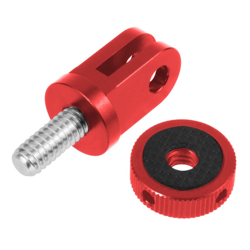 Mini-stativ-adapter 1/4 konvertierungsadapter für hero 10 9 8 7/360 one  x2 101a: Rot