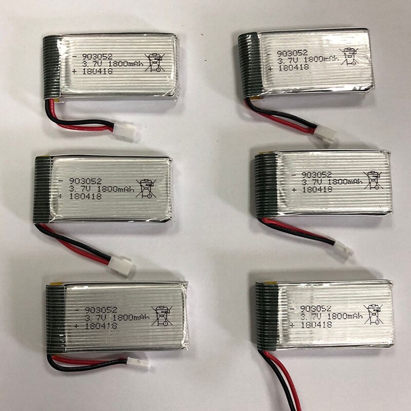 3.7 V 1800Mah Lipo batterie Rc quadrirotor jouets accessoires pièces de rechange pour Ky601S Ky101S Lipo batterie 3.7 V 1800Mah Lipo batterie