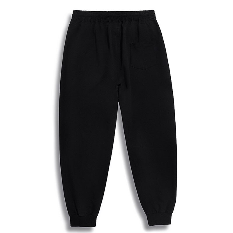 7XL 6XL Plus Size Men Pants Casual Sweatpants Sports Letter Summer Loose Sportwear Pants Long Black Stretch Trousers 2022