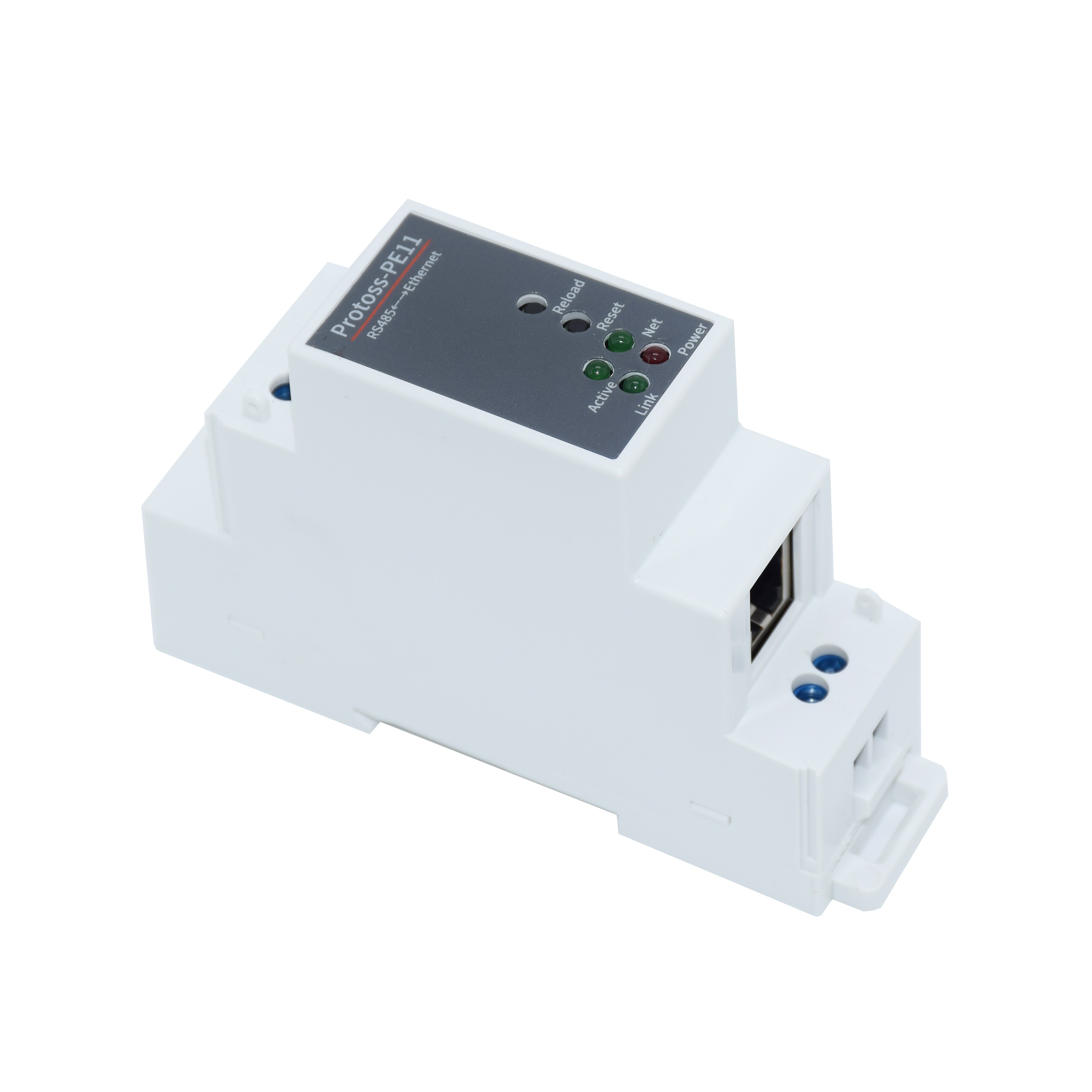 Din-rail-sarjaportti  rs485 to ethernet-muunnin iot-laitepalvelin protoss -pe11 tukee modbus tcp-rtu