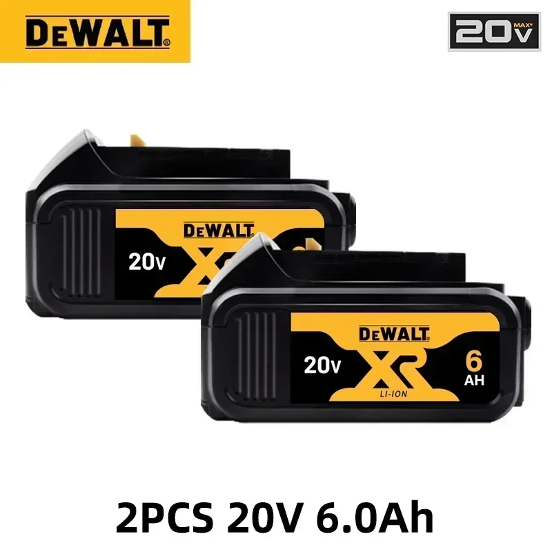 Batterie originale-DEWALT 20V, 6AH, batterie lithium-ion rechargeable, DEWALT, DCB115, DCB118, charge rapide, batterie pour outils DEWALT,