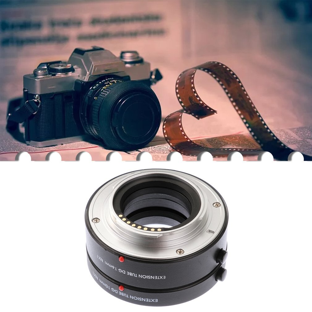 Lens Adapter Autofocus Close-Up Ring Connector Buis Elektronische Macro Schieten Adapter Fotografie Accessoire Deel