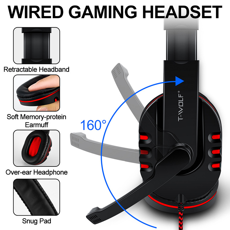 4 In 1 Gaming Keyboard Mouse Headset Set Mechanical Feeling Game 104 Keys Wire Keyboards Mice Pad Headphone Combos for PC Gamer