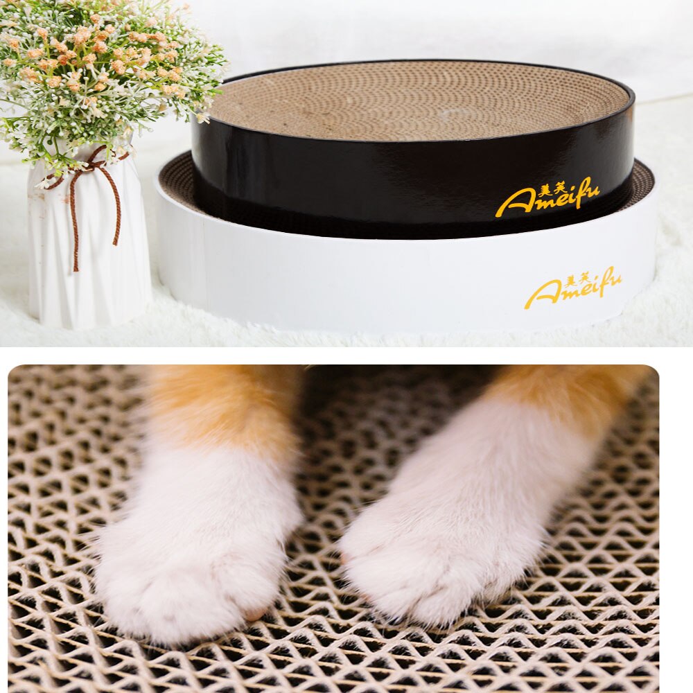 Type Kom Kat Catnip Krasraad Nail Schraper Mat Bed Speelgoed Katten Scratcher Gegolfd Papier Kitten Pad Rest Dierbenodigdheden