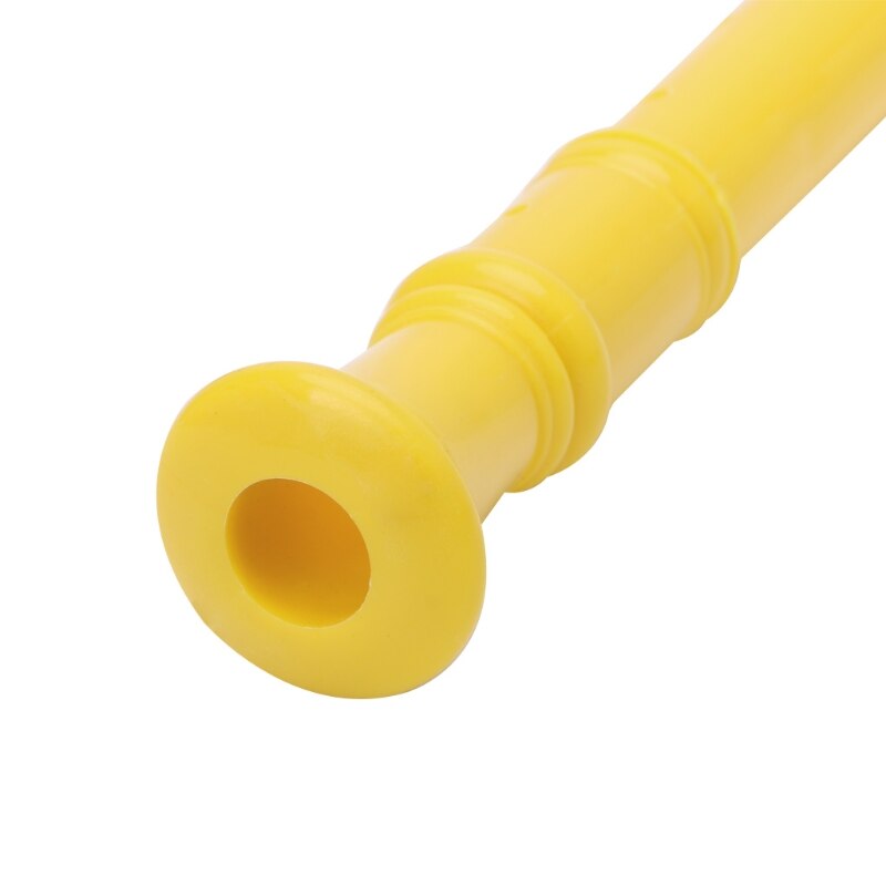 Plastic Musical Instrument Recorder Soprano Long Flute 8 Holes Y51D