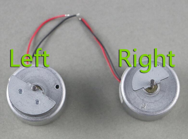 Vervanging links rechts vibrative motor voor ps4 draadloze controller voor playstation 4: left and right