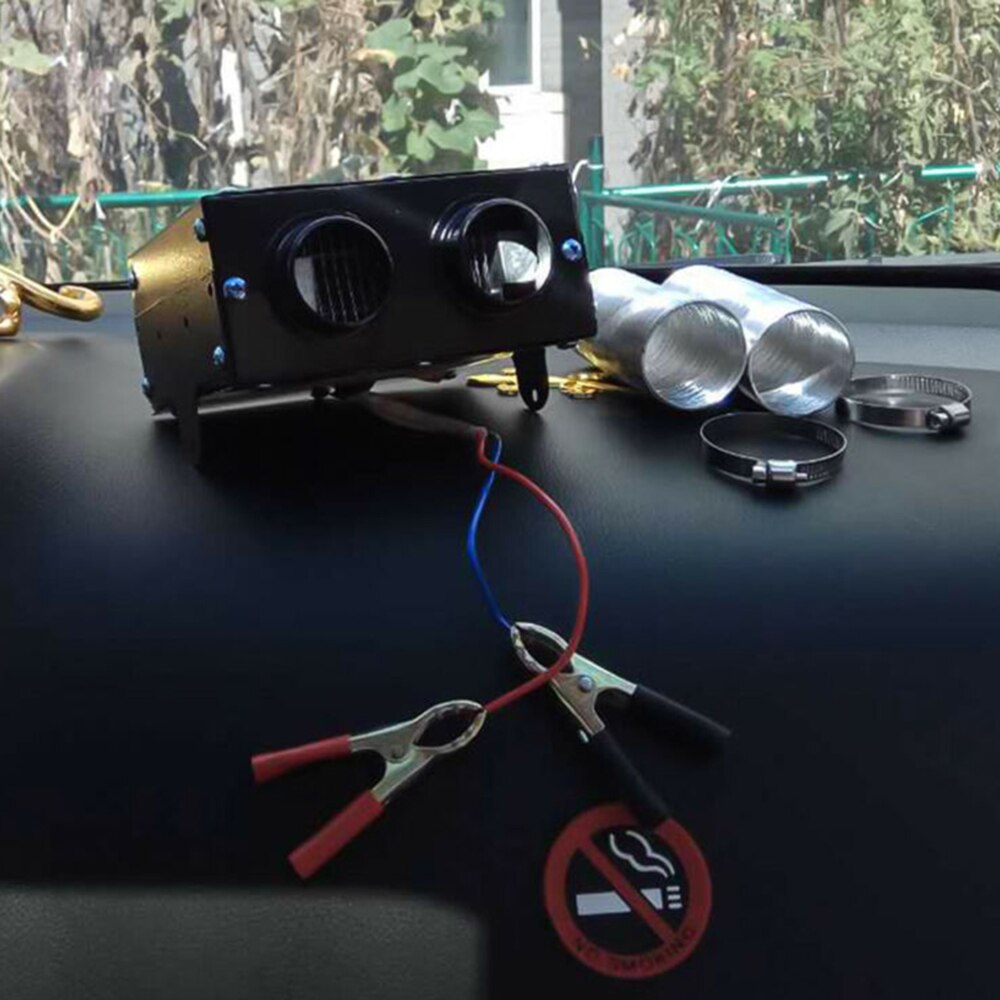 Descongelador de 24V, piezas de ABS negro, accesorios, Interior eléctrico de coche