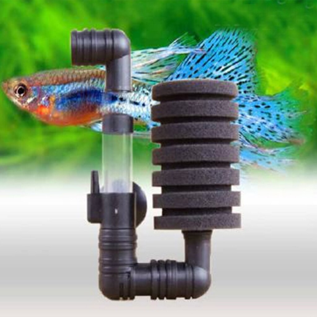 Bio Biochemical Sponge Filter Air Powered Filter for Aquarium 10-gallons