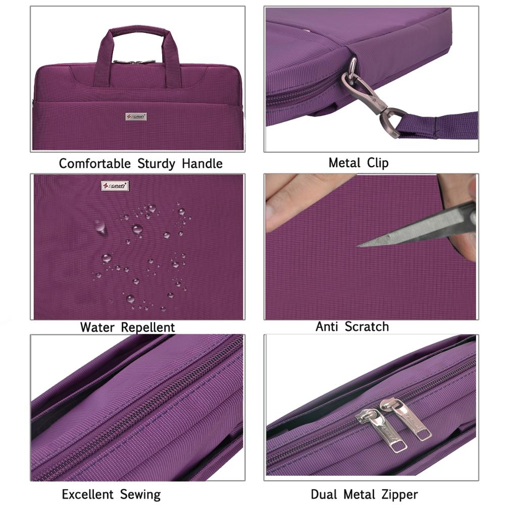 Laptop Bag 15.6 inch For Macbook Pro 15 Notebook Bag Waterproof Laptop Sleeve 14 Inch For Macbook Air 13 Laptop Messenger 13.3