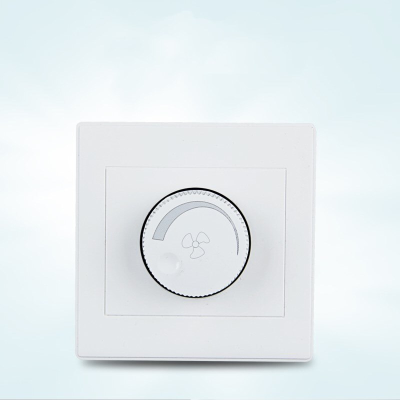 AC 110/220V 10A Adjustment Ceiling Fan Speed Control Switch Wall Button Dimmer Switch 'lirunzu LED Dimmer Switch