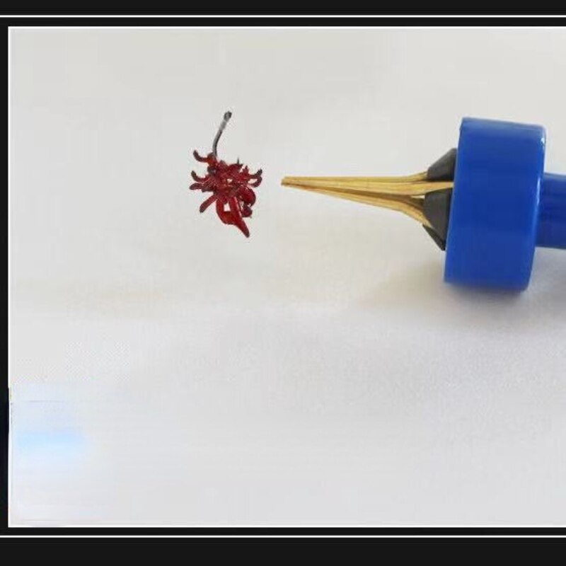 Red worm baiting device rubber band earthworm live bait clip fast binding device fishing accessories fishing gear supplies