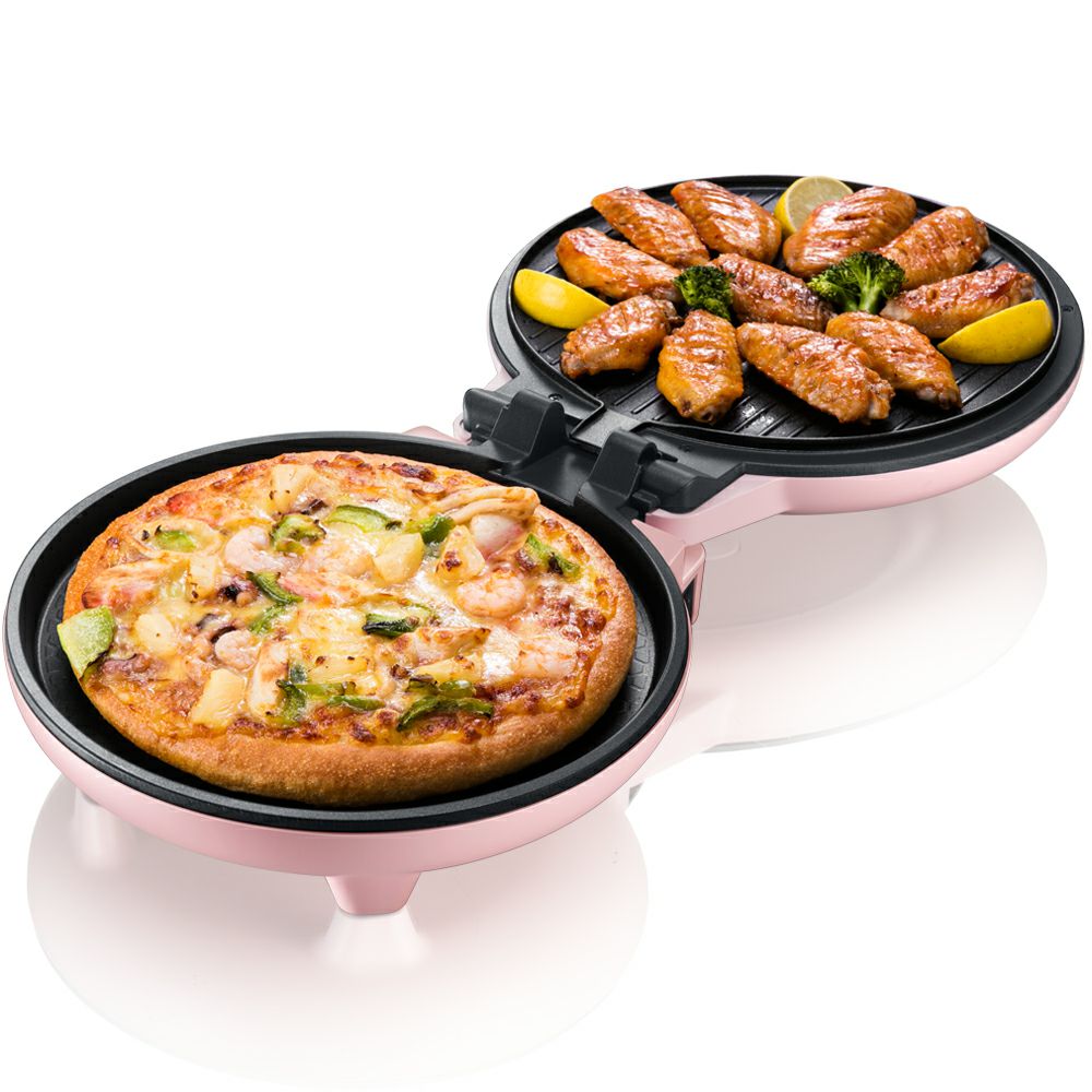 220V Multifunctional Electric Crepe Maker Non-stick Full-automatic Pancake Frying Plate Household Electric Flapjack Machine