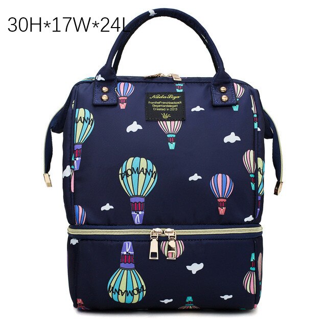 Mutter Mutterschaft Schultern Rucksack Windel Tasche Für Mutter Papa Mini Brust Pumpe Tasche Baby Windel Tasche Wasserdichte Milch Flasche Tasche: Taschen