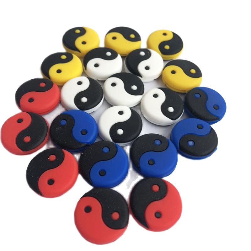 10 pcs multicolor Tennis shock absorber To reduce tennis racquet vibration Dampener