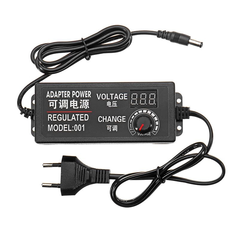 9-24V 3A 72W AC/DC Adapter Switching Power Supply Regulated Power Adapter Display EU Plug: Default Title