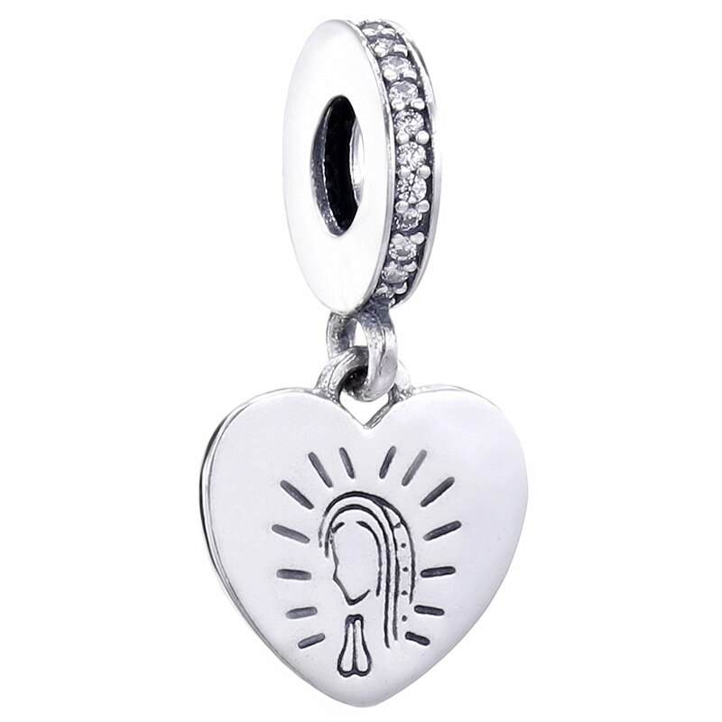 Queen Bee My Special Sister Light As A Feather Moon & Star Pendant Fit Bracelet 925 Sterling Silver Bead Charm Jewelry: 1