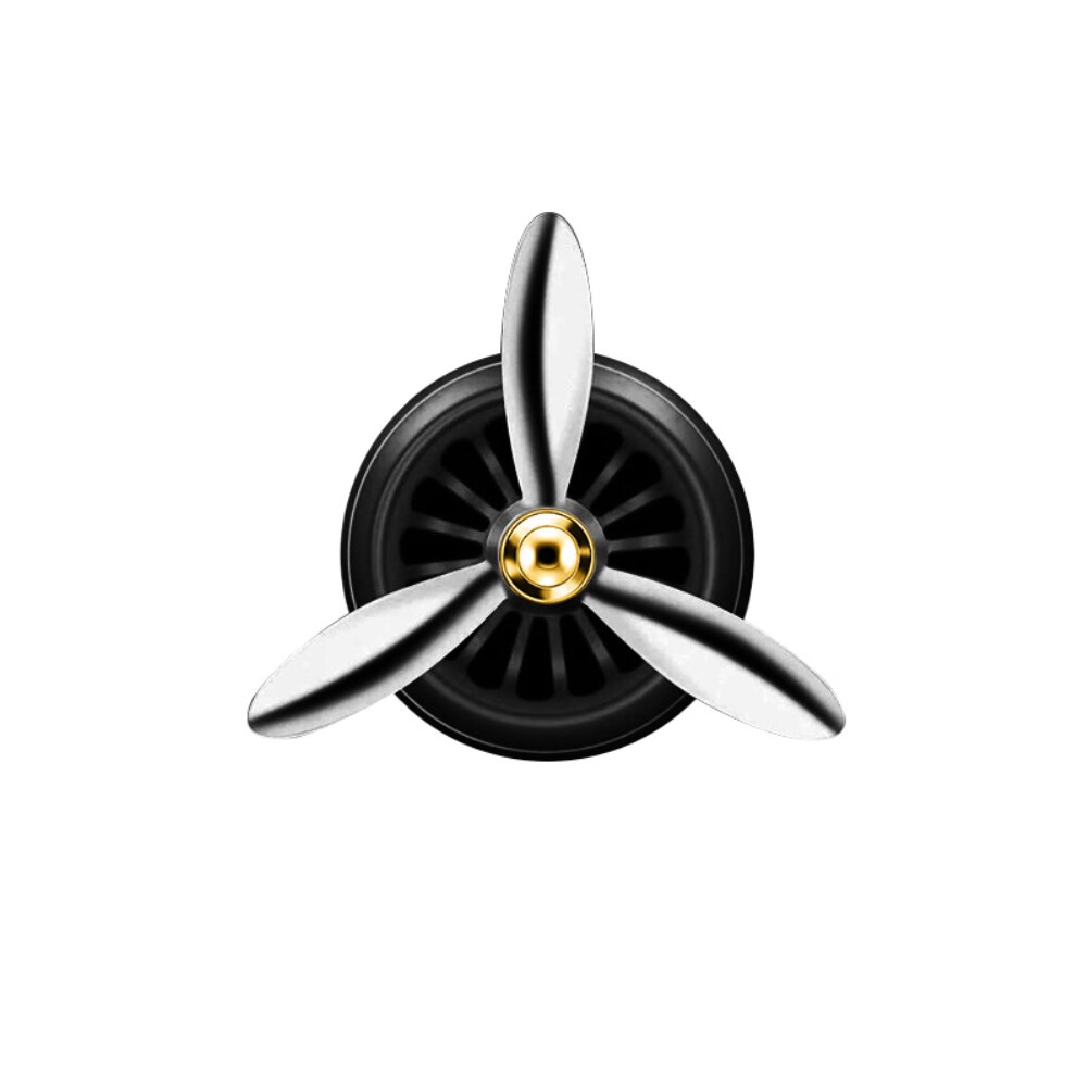 Draagbare Auto Luchtverfrisser Auto Luchtuitlaat Airconditioning Vent Parfum met Led-verlichting Voertuig Fan Auto Decoratie: 1