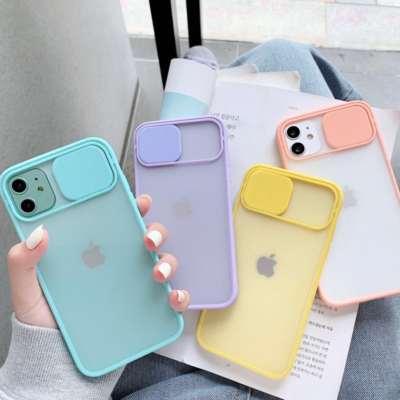 Custodia protettiva per obiettivo fotocamera per IPhone 11 12 Pro Max X XS XR Xs Max Hard PC Mate Cover trasparente per IPhone 12 Mini 6 6s 7 8 Plus telefono