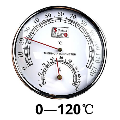 Rvs Sauna Thermometers Hygrometer Bad Sauna: 02