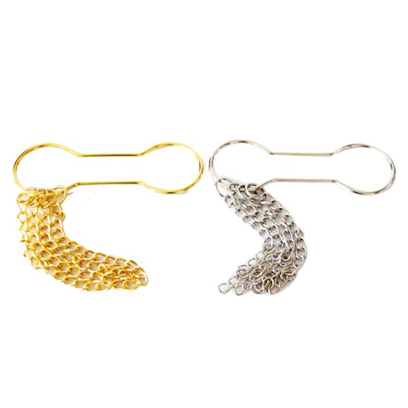 Chain Shackle Escape Handboeien Escape-Zilver Kleur Goocheltrucs Podium Close-Up Straat Accessoires Gimmick Comedy Mentalisme