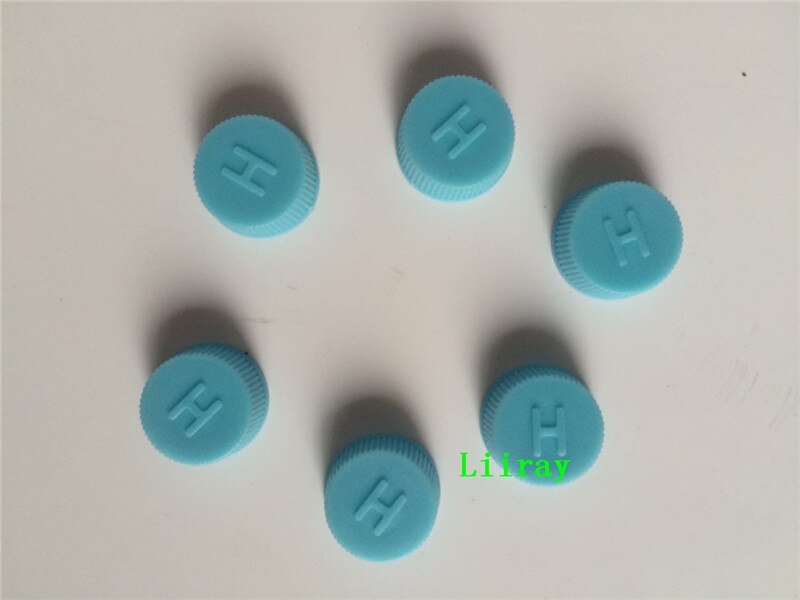 auto ac valve cap refrigerant valve dust cap sealing cover Universal R134a valve core needle valve cover 100 PAIR