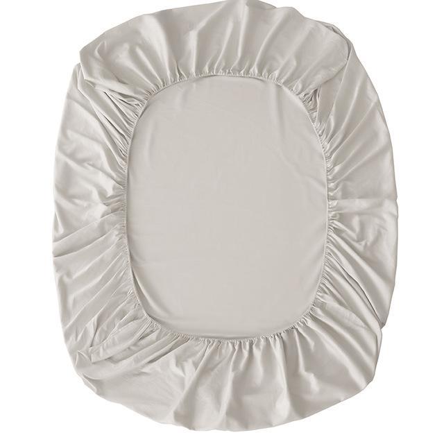 30 enfärgade 600tc egyptiska bomullsdukar madrassöverdrag med runtom elastiskt gummiband lakan sängkläder #s: -byf-cl -02 / 150 x 200 x 25cm