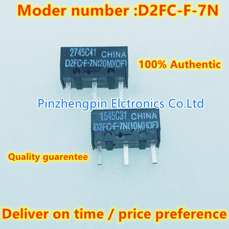 OMRON Mouse Micro Switch D2FC-F-7N(20M)(OF) D2FC-F-7N(10M)(OF) Touch Reset Button.