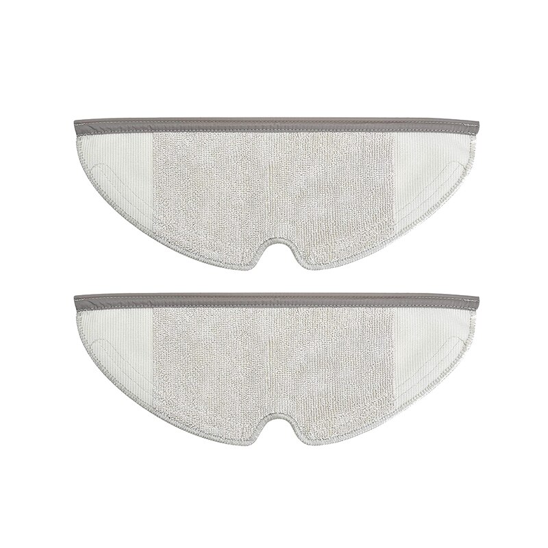 Waschbar Mopp Tücher passen für Xiaomi roborock S 5 6 50 51 52 55 60 65 S5 Max S6 Maxv roboter staubsauger geschirrtuch tuch verbrauchs: 2Stck