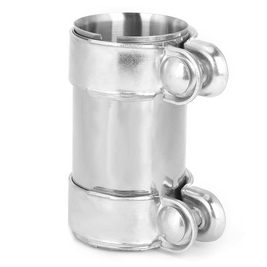 65 x 125mm Exhaust Pipe Clamp Connector Coupler 18101745427 Fit for 128i 323Ci 323i 325Ci Aluminum Exhaust Tube Adapter