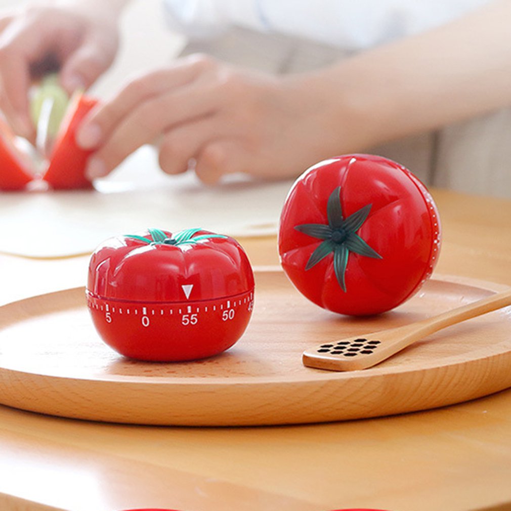 Portable 60 Minute Tomato Kitchen Machine Timer Cooking Countdown Countdown Alarm Clock Egg Cooking Assistant