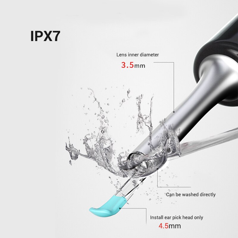 Smart Visuele Oor Stok Draadloze Verbinding 200W Hoge Precisie Oplaadbare Ear Wax Removal Tool Oor Picker Oor Zorg