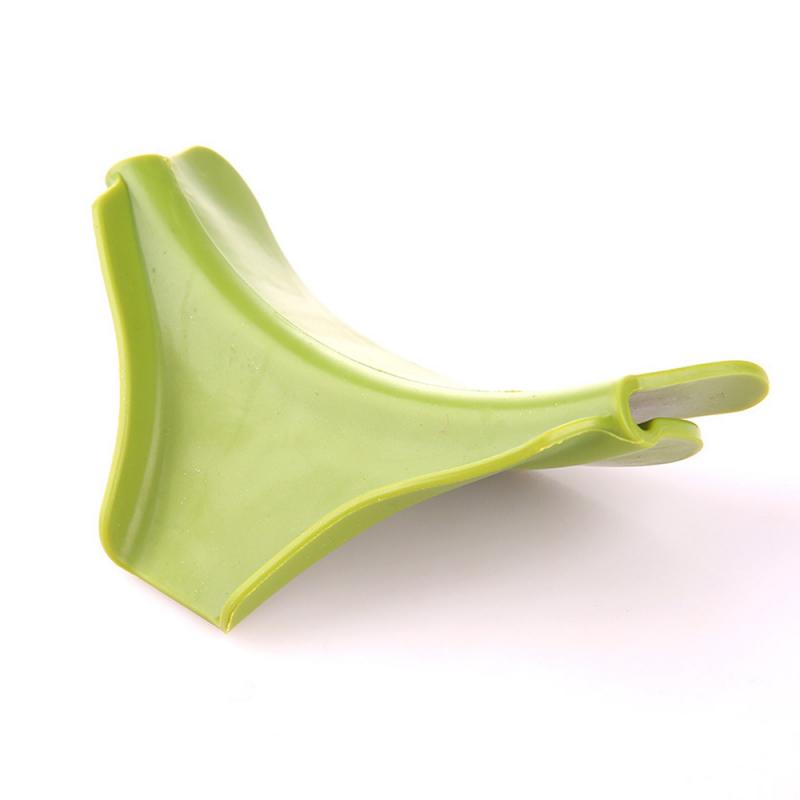 Silicone Liquid funnel Soup Funnel Kitchen Gadget Tools Water Deflector Tool Kitchen Gadget: Default Title