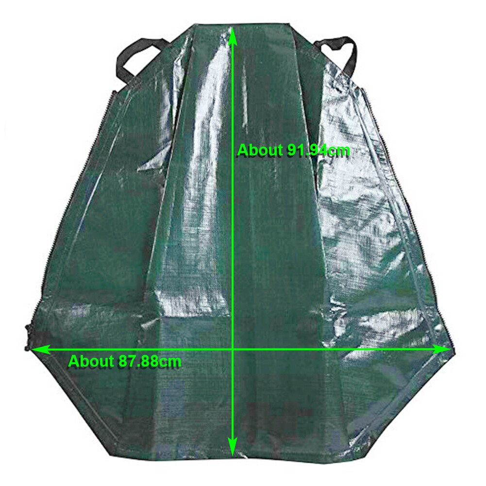 20 Gallon Portable Slow Release Tree Watering Bag Dripping Irrigation Pouch It can fill 20 gallons of water and it can maintain