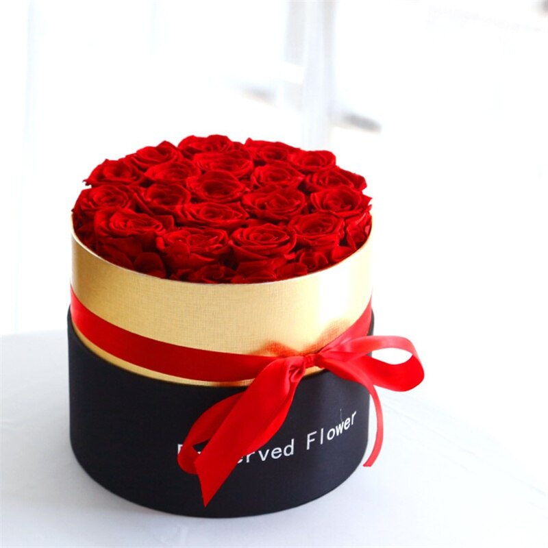 Eternal Rose Box Preserved Real Rose Flowers With Box Set Best Valentines