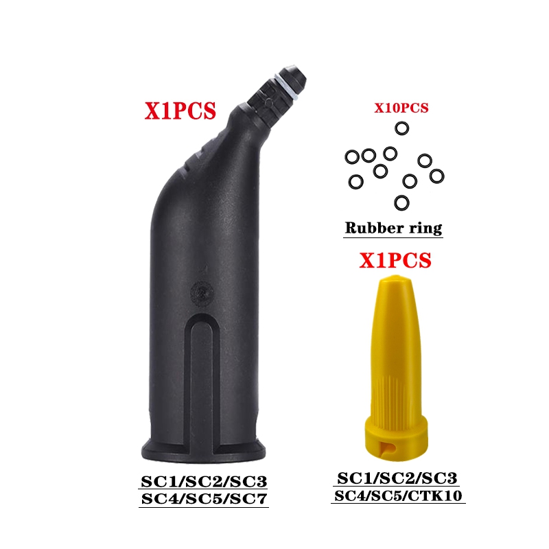 Voor Karcher Stoomstofzuiger SC2 SC3 SC7 CTK10 Krachtig mondstuk Reinigingsborstelkop Spiegel Gereedschapsborstel Reserveonderdelen Accessoires