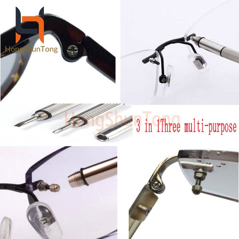 600pcs/set 12 Kinds of Stainless Kit Repair Part Tools For Watch Eye Glasses Clock Steel Small Screws Nuts Tool for Watch glass