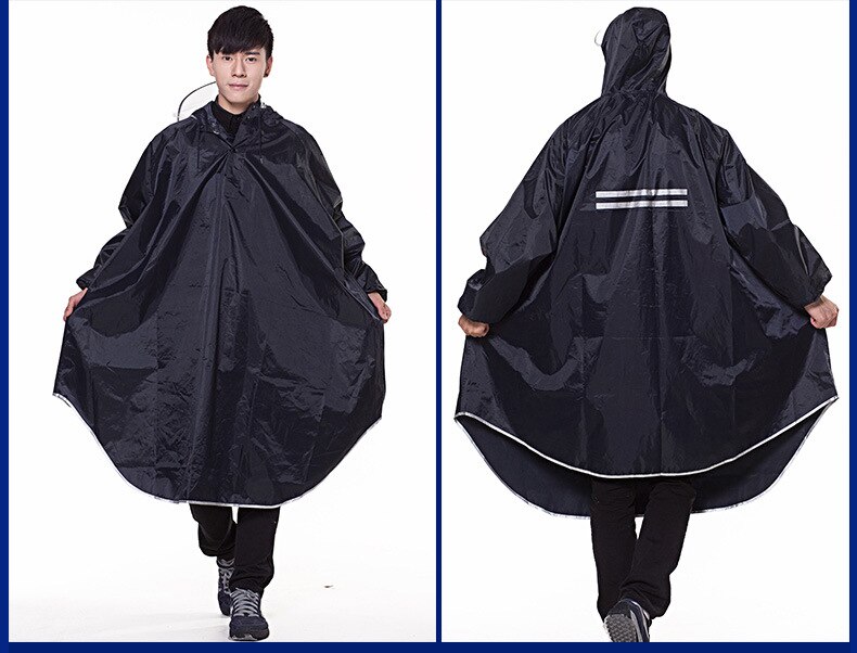 Poncho Fiets Regenjas Adult Riding Draagbare Elektrische Motorfiets Poncho Raining Coat Regenjas