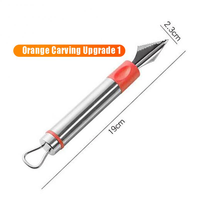 Carving Messer Obst Teller Melone Löffel Eis graben Scoop Wassermelone DIY Kalten Gerichte Küche Spielereien Schneidemaschine Werkzeuge Lebensmittel Cutter: 04