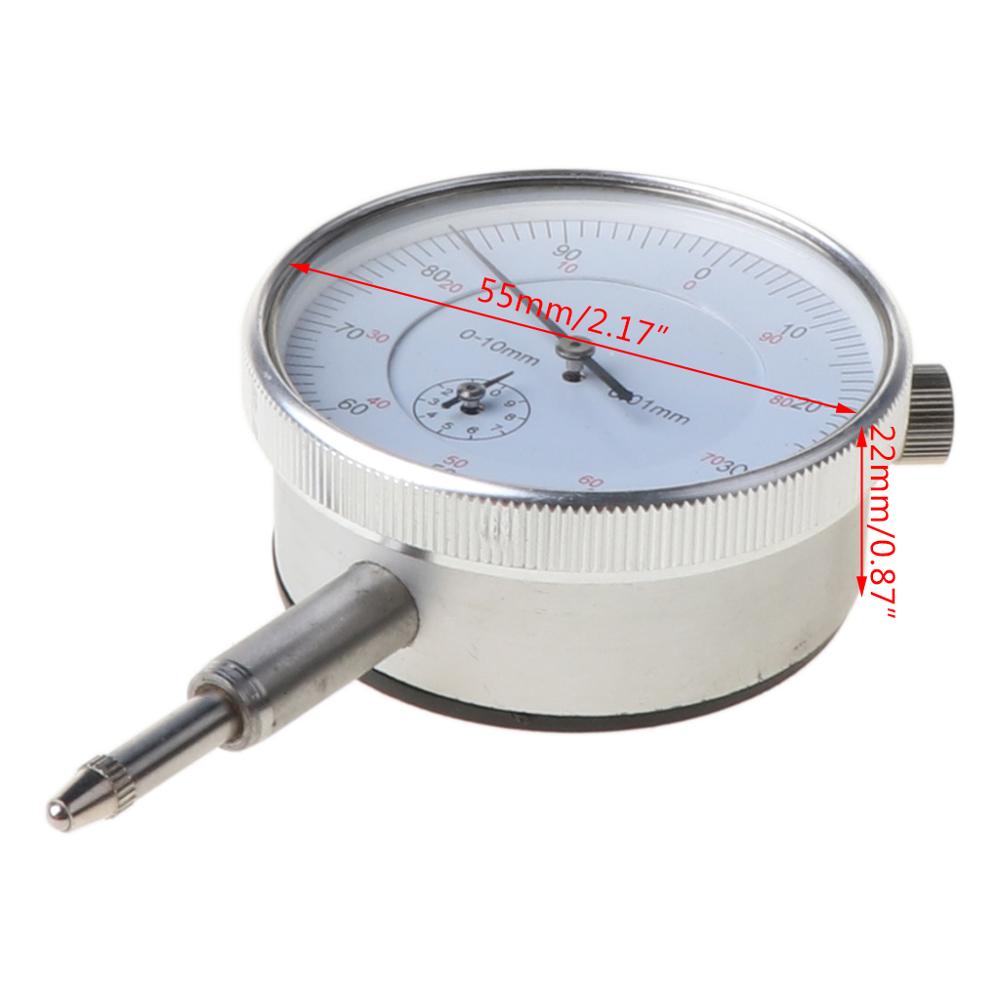 0.01mm Dial Indicator Gauge Accuracy Measurement Instrument Precision Tool