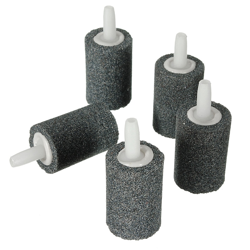 Piedras de burbuja para generador de ozono, 5 uds., Piedra difusora de buena filtración de cocción a alta temperatura, piedra de aireación de ozono